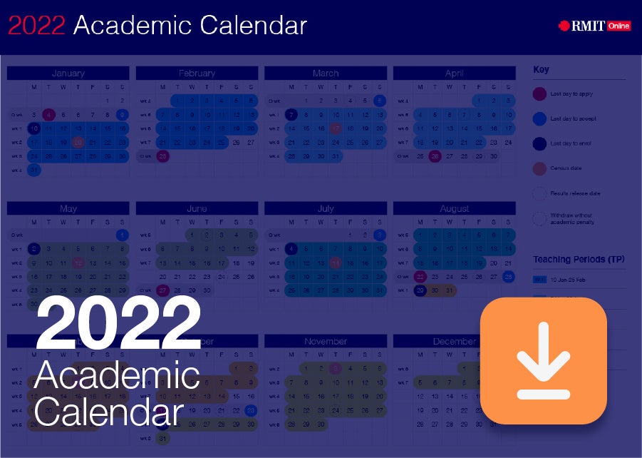 RMIT Online Academic Calendar Study Dates RMIT University